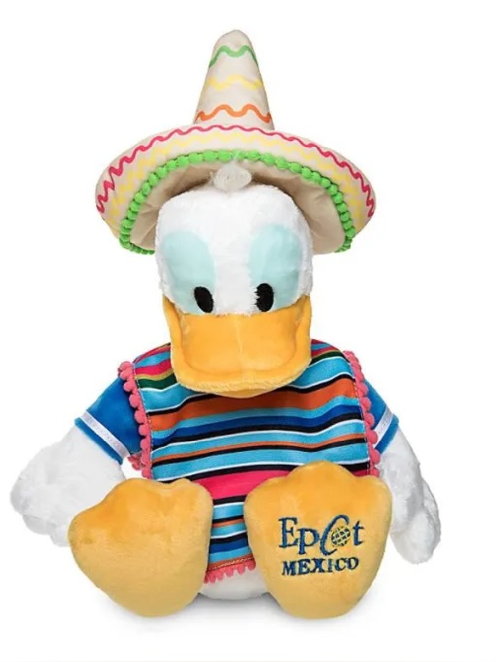 Disney World Epcot Mexico - Three Caballeros Donald Plush